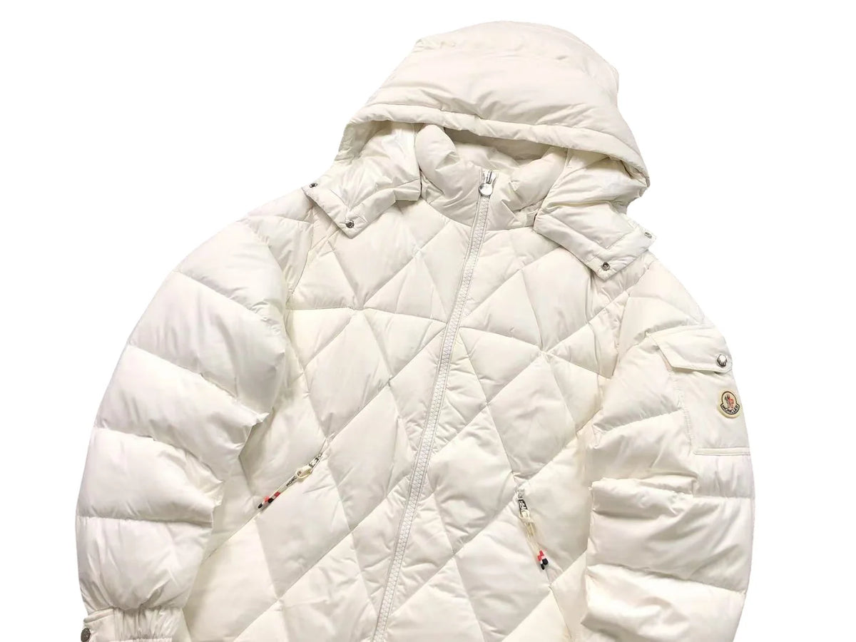 Moncler Averole Down Jacket in White